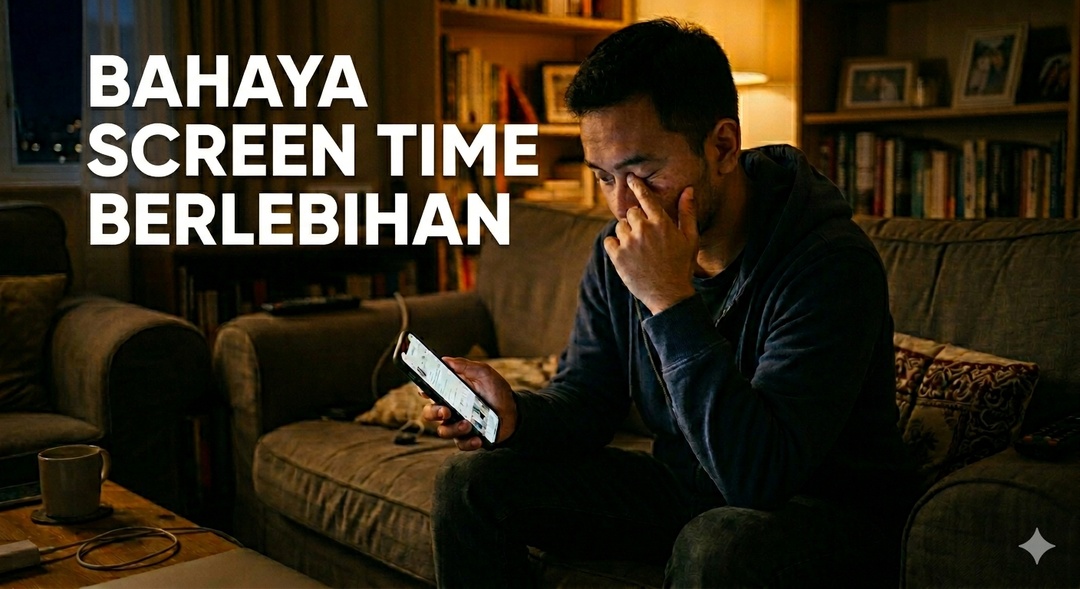 Dampak Screen Time Berlebihan terhadap Kesehatan Mata di Era Digital. Yuk, Batasi Screen Time untuk Mata Sehat